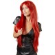 Perruque Cheveux longs Rouges 
