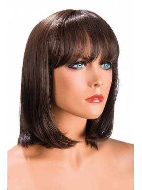 Perruque Camila châtain 