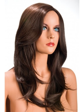 Perruque Olivia châtain 