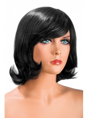 Perruque Victoria brune 