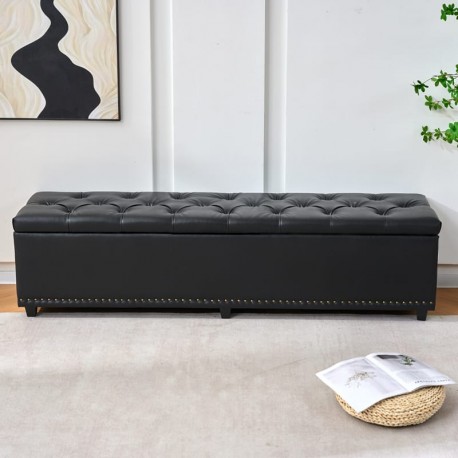 Box de stockage taille large pour real doll - Noir