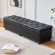 Box de stockage taille large pour real doll - Noir