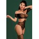 Combinaison sexy noire - J Lingerie 