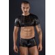Ensemble top et boxer noir - J Lingerie 