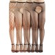 Pack 4 collants ouverts résille 