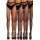 Pack 4 collants résille 