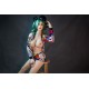 Sexy Doll aux cheveux verts en TPE - Princess - 163cm