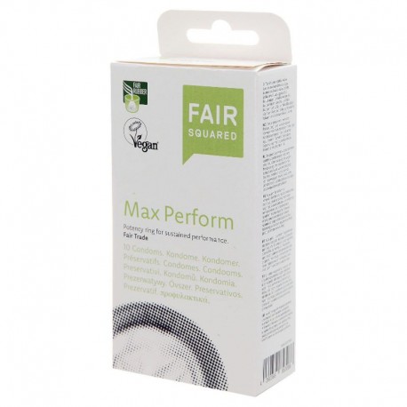 10 préservatifs Fair Squared Max Perform