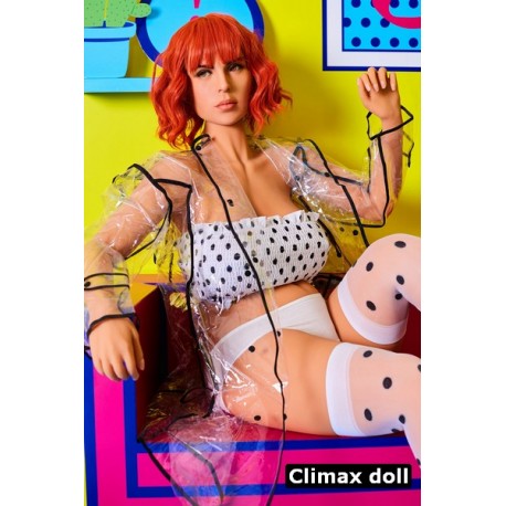 Climax doll avec visage silicone - Demir - 157cm
