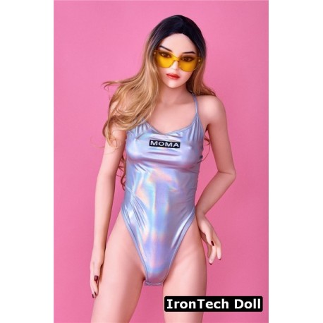 Poupée en maillot argent IronTech Doll - Emily - 165cm