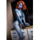 Fantasy Doll elfique à la peau bleue - Kementari - 165cm
