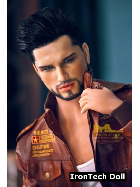 IronTechDoll Homme visage en silicone - Kevin - 162cm