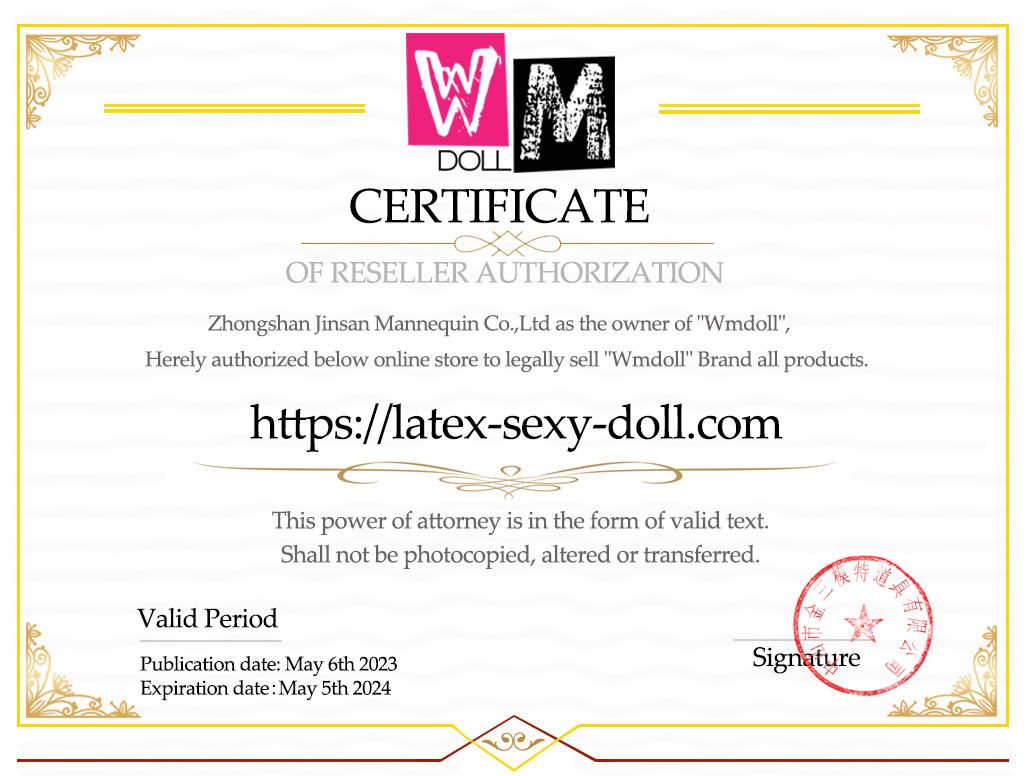 WMDolls Certificat