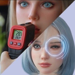 Oui avec bouche chauffante et Yeux Poker Face